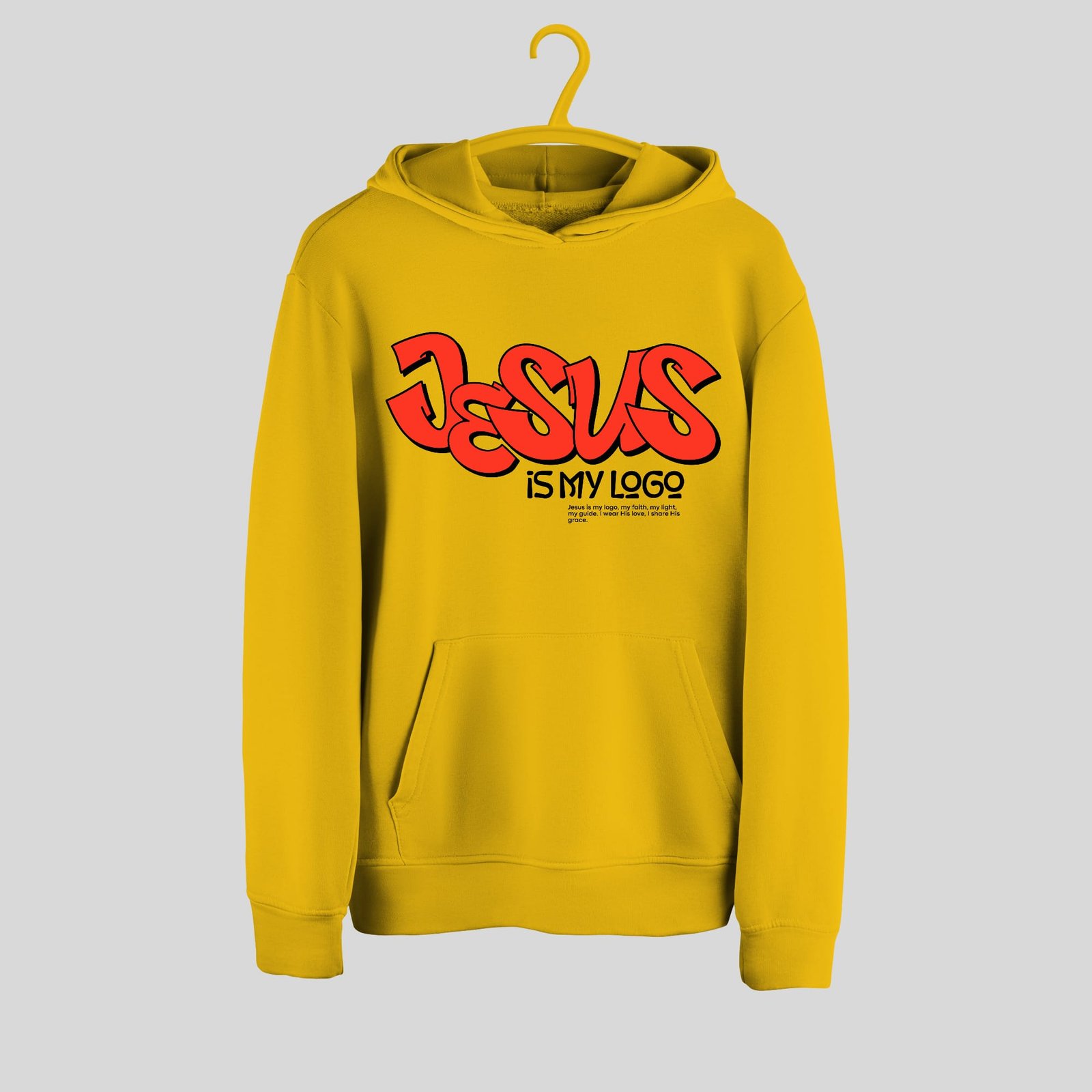 Jesus is My Logo Hoodie - Kids - Image 2