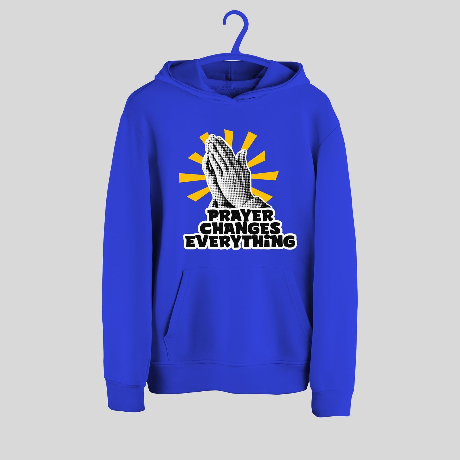 Prayer Changes Everything Hoodie- Kids - Image 2