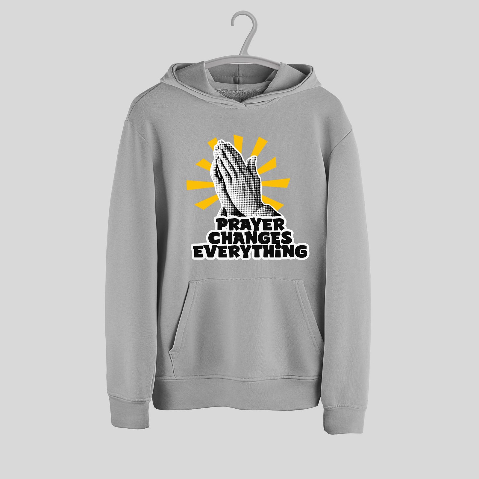 Prayer Changes Everything Hoodie- Kids - Image 3