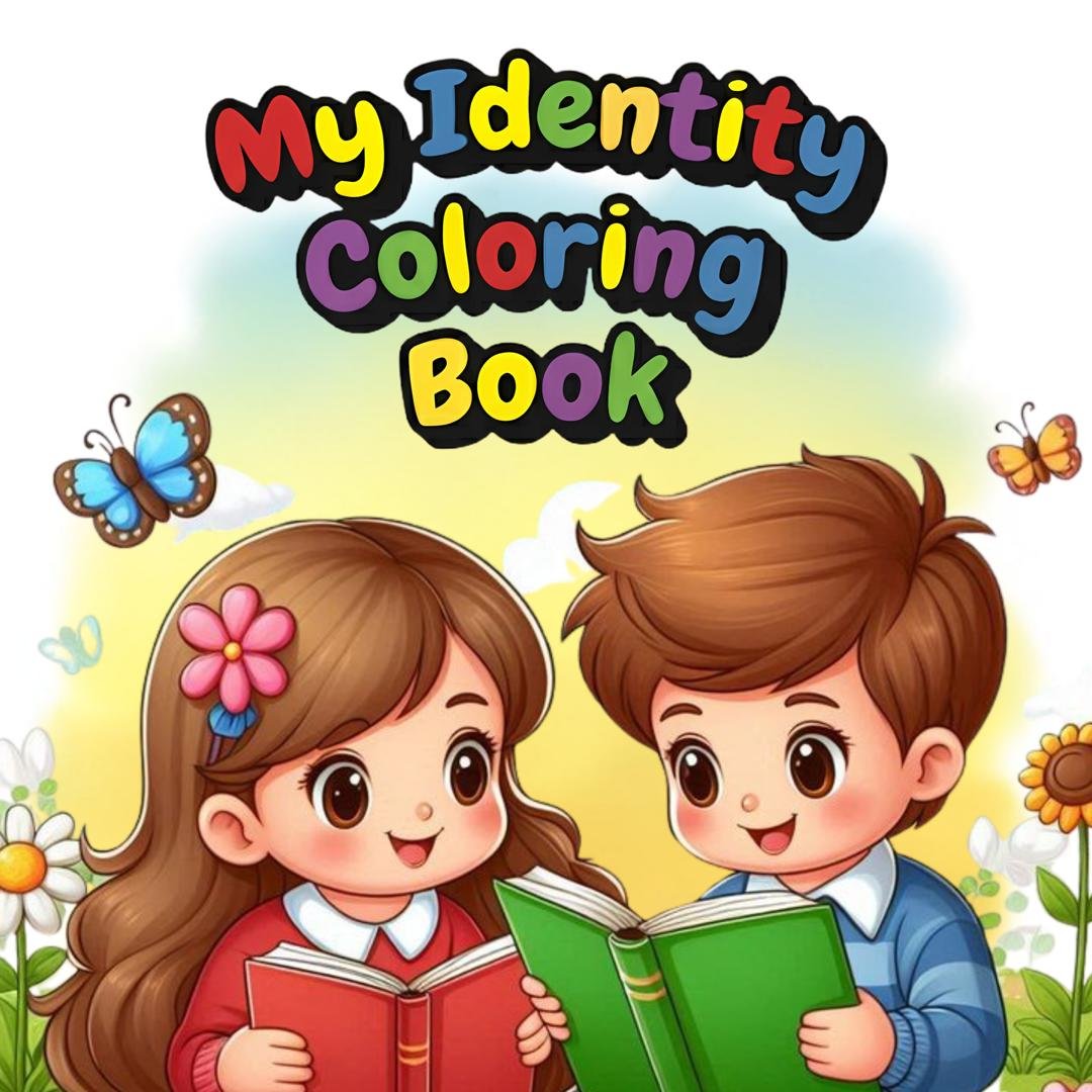 Identity Sweatshirt + Identity Flash Cards and Colouring Book - Image 8