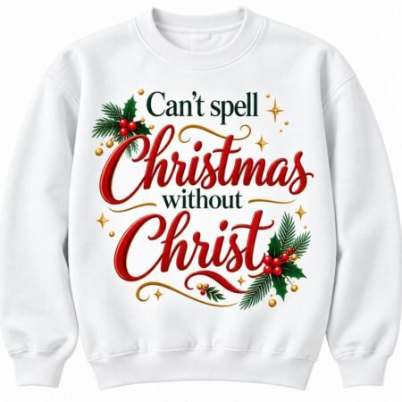 Can’t Spell Christmas Without Christ – Christmas Jumper