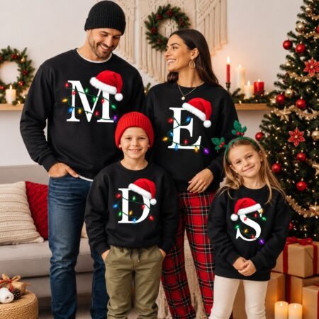 Personalised Family Initial Christmas Jumper